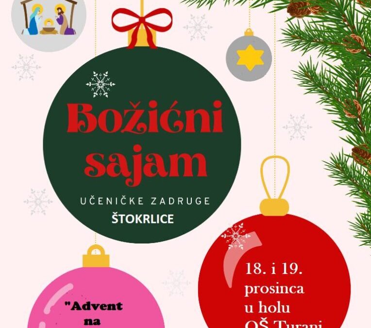 Božićni sajam Učeničke zadruge “Štokrlica”