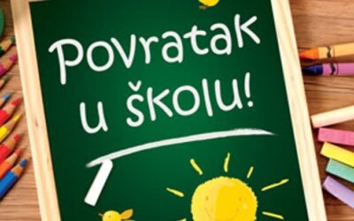 Obavijest prvi dan škole